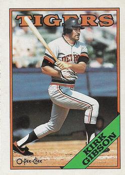 1988 O-Pee-Chee Baseball Cards 201     Kirk Gibson